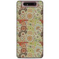 Ethnic Culture (52) Samsung Galaxy A80 Kılıf Silikon Kapak Desenli