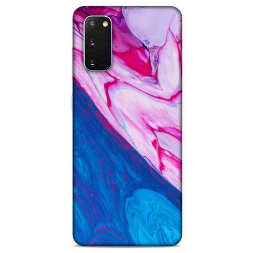 Samsung Galaxy S20 Uyumlu Kılıf Pembe Delisi (14) Lansman Kılıf Mermer