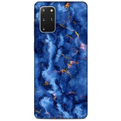 Samsung Galaxy S20 Plus Uyumlu Kılıf Mavi Delisi (7) Telefon Kılıfı Mermer