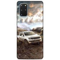 Lopard Samsung Galaxy S20 Plus Uyumlu Kılıf PickUpX (38) Neo Hybrid Kılıf Gri Amarok