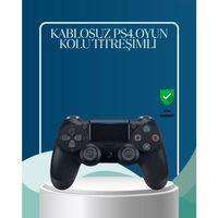 Kablosuz Ps4 Oyun Kolu Çift Motor Titreşimli Uzun Bataryalı