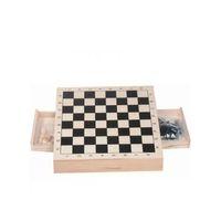 Ahşap Çekmeceli Satranç Takımı 29X29Cm