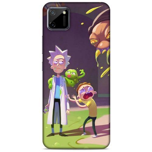 Realme C11 Uyumlu Kılıf Rick And Morty (31) TPU Kılıf Cronenberg Rick