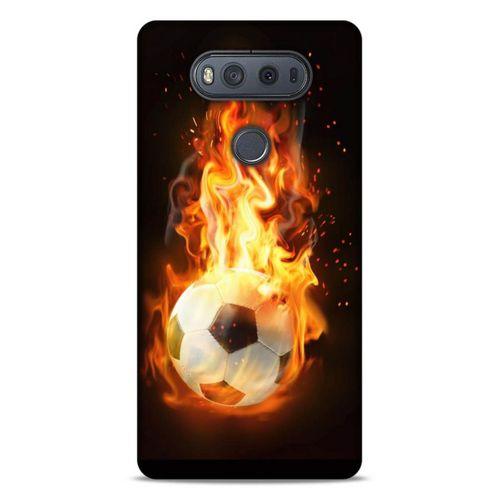 Lopard LG K61 Uyumlu Kılıf FireX (36) Glitter Kılıf Futbol Topu
