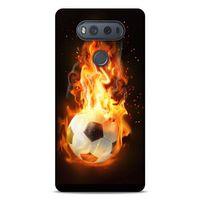 Lopard LG K61 Uyumlu Kılıf FireX (36) Glitter Kılıf Futbol Topu