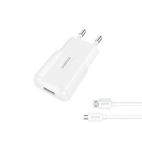 Sunıx 2.1 A Mıcro Usb-A Travel Charger Şarj Cihazı