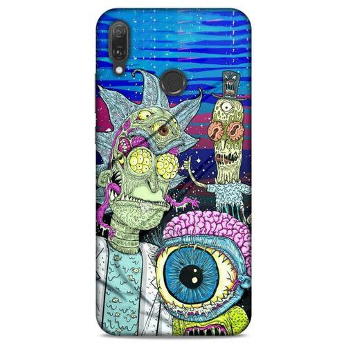 Huawei Y9 2019 Uyumlu Kılıf Rick And Morty (49) Ultra Silikon Kılıf Decoy Summers