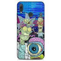 Huawei Y9 2019 Uyumlu Kılıf Rick And Morty (49) Ultra Silikon Kılıf Decoy Summers