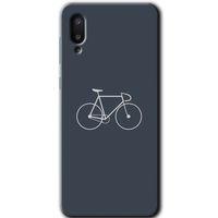 Samsung Galaxy A02 Kılıf Baskılı Kapak - Bike +Tam Kaplayan Mat Seramik