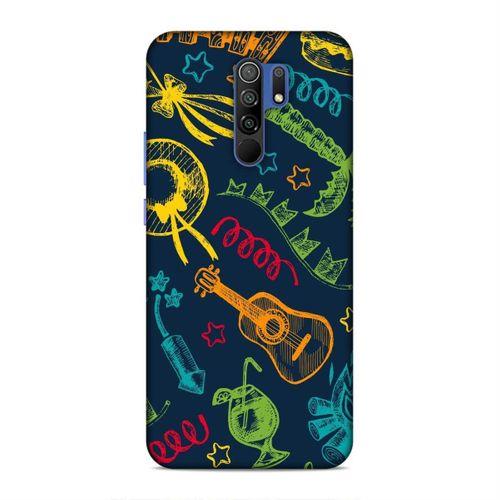 Xiaomi Redmi 9 Kılıf Eglence Arka Kapak Silikon Koruma Full Koruyucu