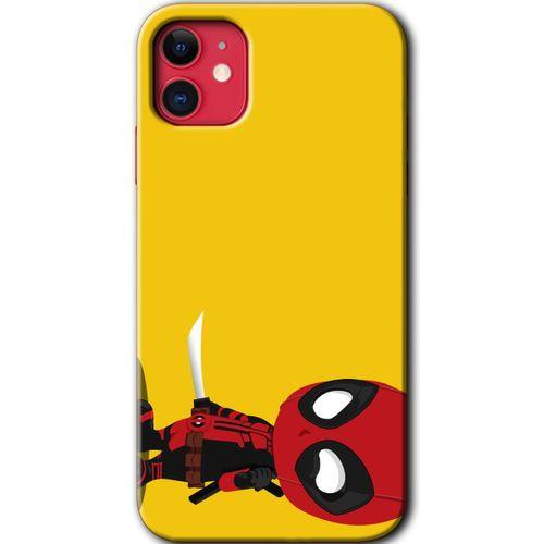 Potkal Hediye Fabrikası iPhone 11 Kılıf HD Desen Baskılı Arka Kapak - DeadPool 6