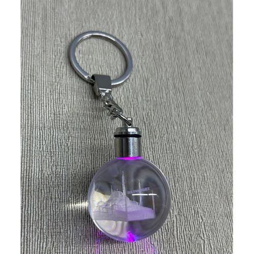 Ledli Sultanahmet Tasarımı Kristal Anahtarlık