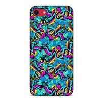 Graffitix (30) Desenli Silikon Kapak Apple iPhone SE 2020 Kılıf