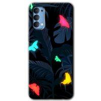 Potkal Hediye Fabrikası Oppo Reno 4 Kılıf HD Desen Baskılı Arka Kapak - Lighter Butterfly