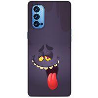 Emojix (87) Oppo Reno 4 Pro Kılıf Silikon Kapak Desenli