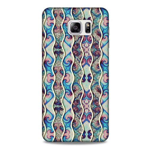 Samsung Galaxy Note 5 Kılıf Baskılı Özel Seri Taşlı (29) Arka Koruma Kılıfı