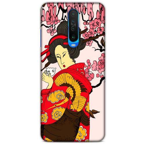 Xiaomi Poco X2 Kılıf Japonya (10) Full Koruma Kılıfı Japon Geyşa