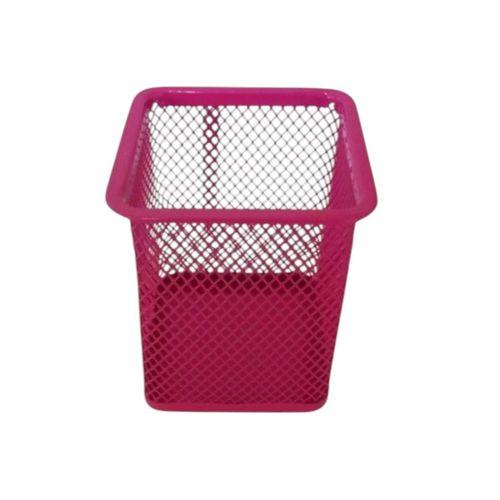 LİNEA PEMBE KÖŞELİ METAL FİLELİ KALEMLİK