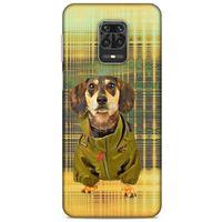 Xiaomi Redmi Note 9 Pro Kılıf Köpek Kıyafetleri (35) Fit Design Kılıf Beagle Palto