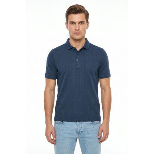 Erkek Polo Yaka Kısa Kollu Triko Tişört Regular Kalıp BGL-ST05561