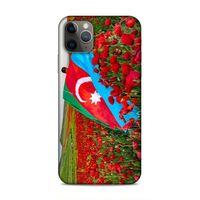 Apple Iphone 11 Pro Max Uyumlu Kılıf Azarbaijan (8) Baskılı Kılıf Azərbaycan Lale