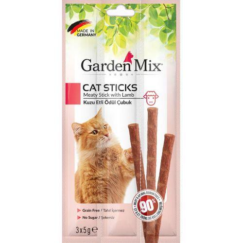Gardenmix Kuzu Etli Kedi Stick Ödül 3*5g 50li