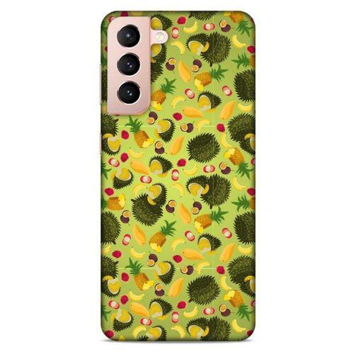 Lopard Samsung Galaxy S21 Uyumlu Kılıf Frutix (66) Kalın Kılıf