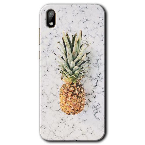 Huawei Y5 2019 Kılıf HD Desen Baskılı Arka Kapak - Ananas