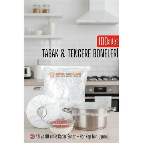 Tabak ve Tencere Bone Seti 2 Boyutlu 100 ADET 718847