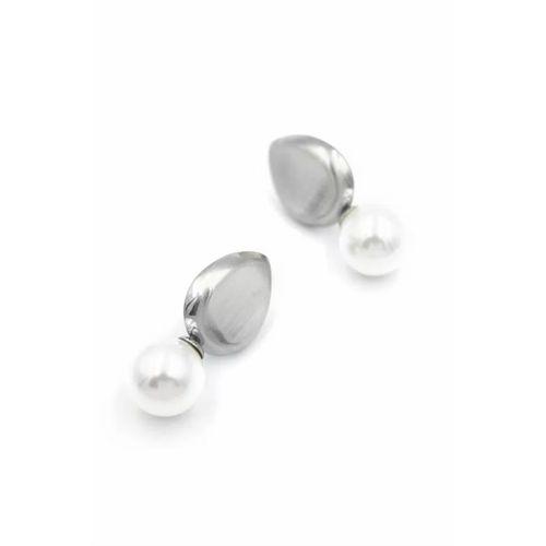 İnci Damla Küpe - Gümüş