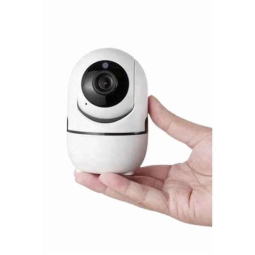 Baby Kamera Kablosuz 720p Beyaz 360 Derece Wifi Kamera Full Hd 1080p