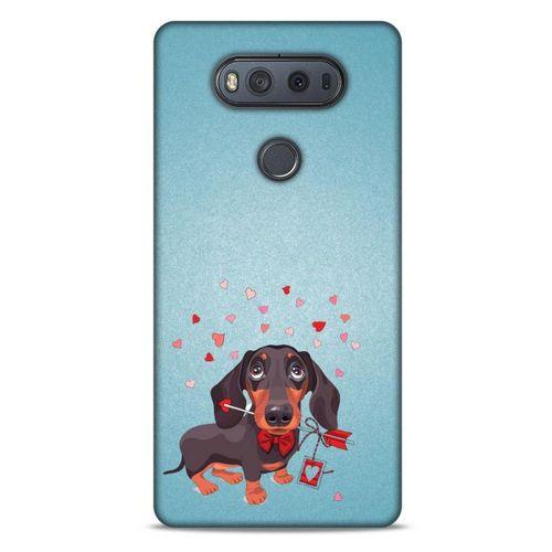 Animax Aşık Köpek LG K61 Kılıf Desenli Silikon