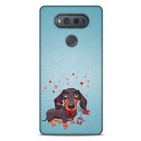 Animax Aşık Köpek LG K61 Kılıf Desenli Silikon