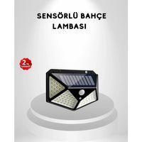 100 Led Güneş Enerjili Bahçe Lambası – Pır Sensörlü, Ip65 Su Geçirmez Dış Mekan Aydınlatma