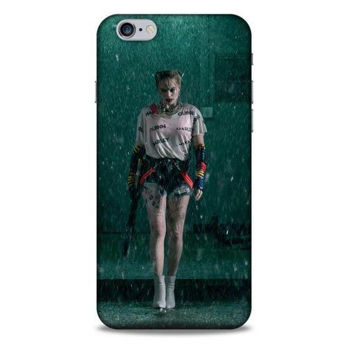 Apple Iphone 6 Plus Uyumlu Kılıf Harley Quinn (12) Koruyucu Silikon Yeşil Yağmur