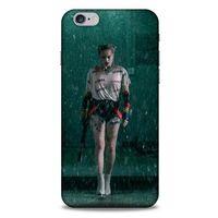 Apple Iphone 6 Plus Uyumlu Kılıf Harley Quinn (12) Koruyucu Silikon Yeşil Yağmur