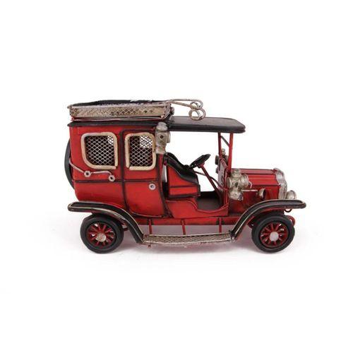 Vintage Tasarım Dekoratif Metal  Araba Çerçeveli