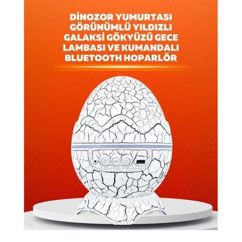 Dinozor Yumurtası Tasarımlı Projektörlü Gece Lambası