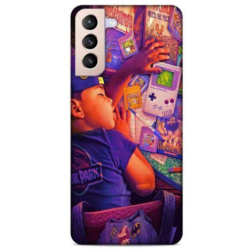 Lopard Samsung Galaxy S21 Plus Uyumlu Kılıf Retro (41) Tank Kılıf