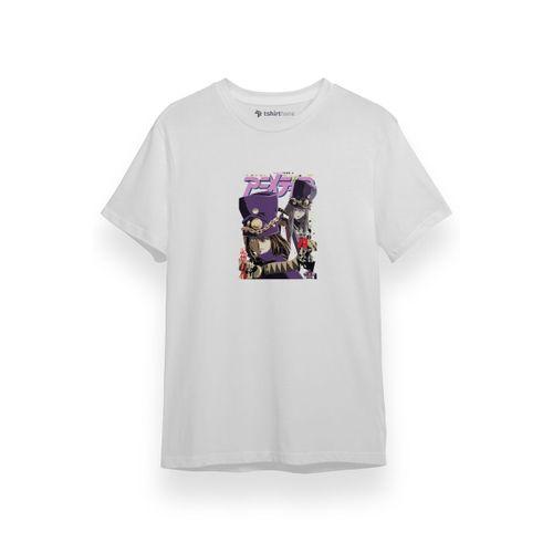 Boogiepop Phantom Dark Night Beyaz Kısa kol Erkek Tshirt