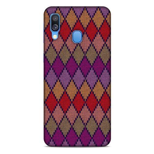 Kazak (34) Desenli Silikon Kapak Telefon Kabı Samsung Galaxy A40 Kılıf