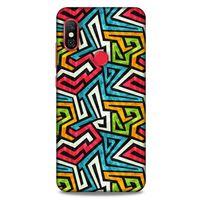 Geometrix 05 Xiaomi Mi A2 Lite Kılıf Silikon Kapak
