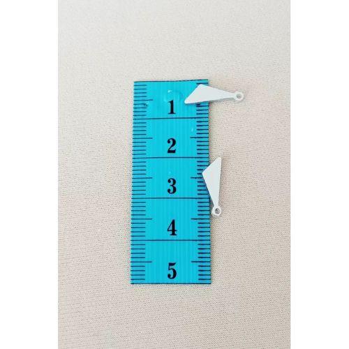 Oya Abiye Bileklik Kolye Pleksi Metalik Plastik Pul Gümüş Renk 8 gram 100 adet - BNC533