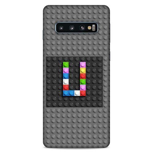 Lopard Samsung Galaxy S10 Uyumlu Kılıf BloX (33) Hybrid Kılıf U Harfi