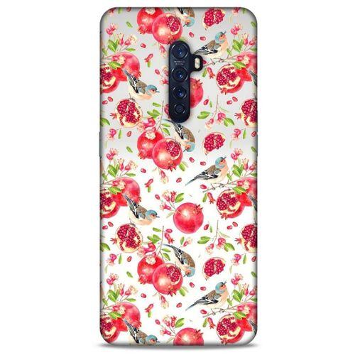 Frutix Nar 02 Oppo Reno 2 Kılıf Desenli Silikon