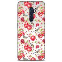 Frutix Nar 02 Oppo Reno 2 Kılıf Desenli Silikon