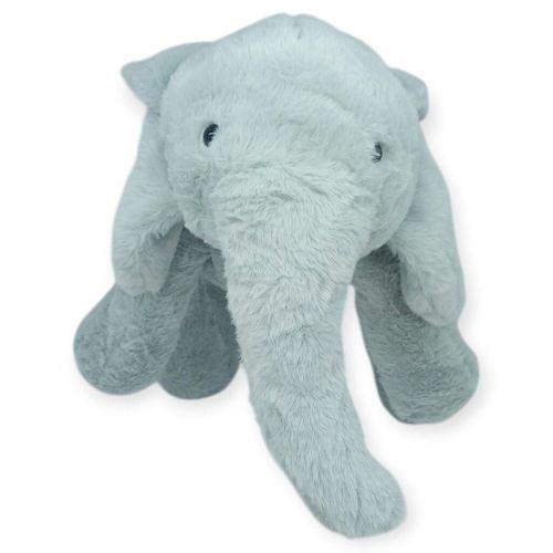 Peluş Sevimli Hayvanlar 65 cm Uyku Arkadaşım Fil - Gri