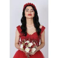 Nilsu Boncuklu Gelin Tacı ve Türban Aksesuarı