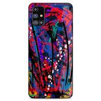 Lopard Samsung Galaxy M31s Uyumlu Kılıf Soyut Sanat (46) Desenli Core Armor Kılıf