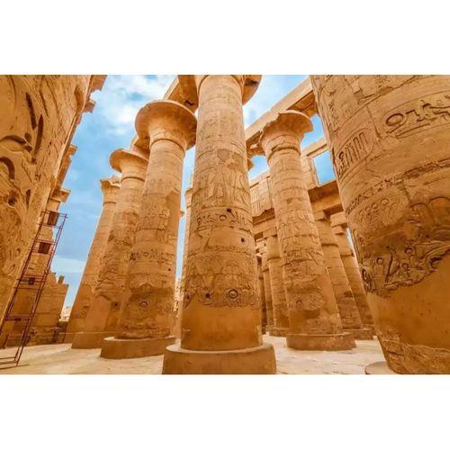 Mısır Sütunu Papirüs Tarzı (Bu ürün Sadece Plastik parçadır - Almadan Önce Soru Sorabilirsiniz)